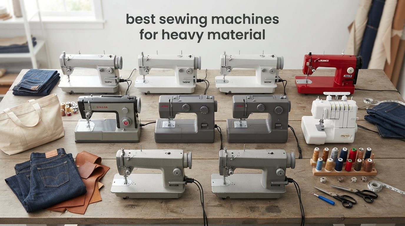 best sewing machines for heavy material