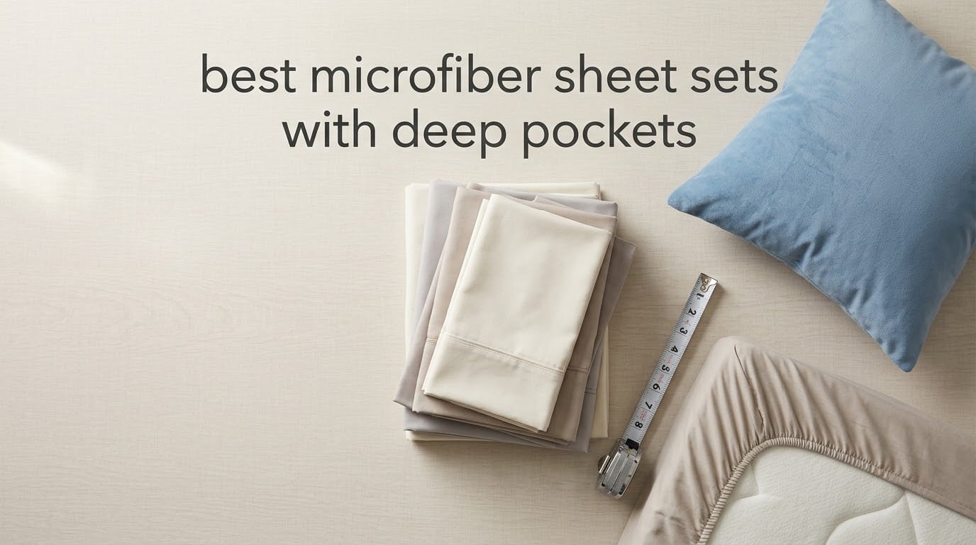 best microfiber sheet sets with deep pockets