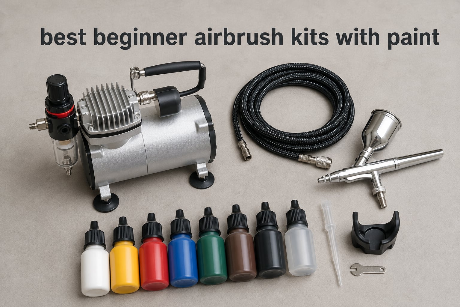 best beginner airbrush kits with paint