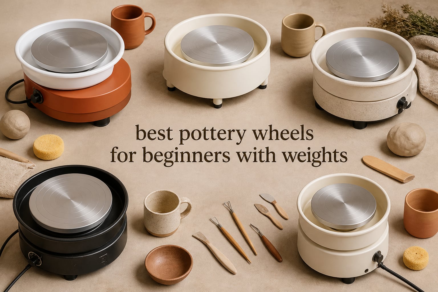 best pottery wheels for beginners with weights