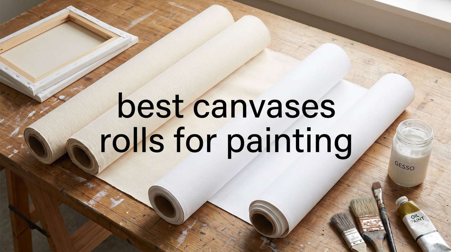 best canvases rolls for painting