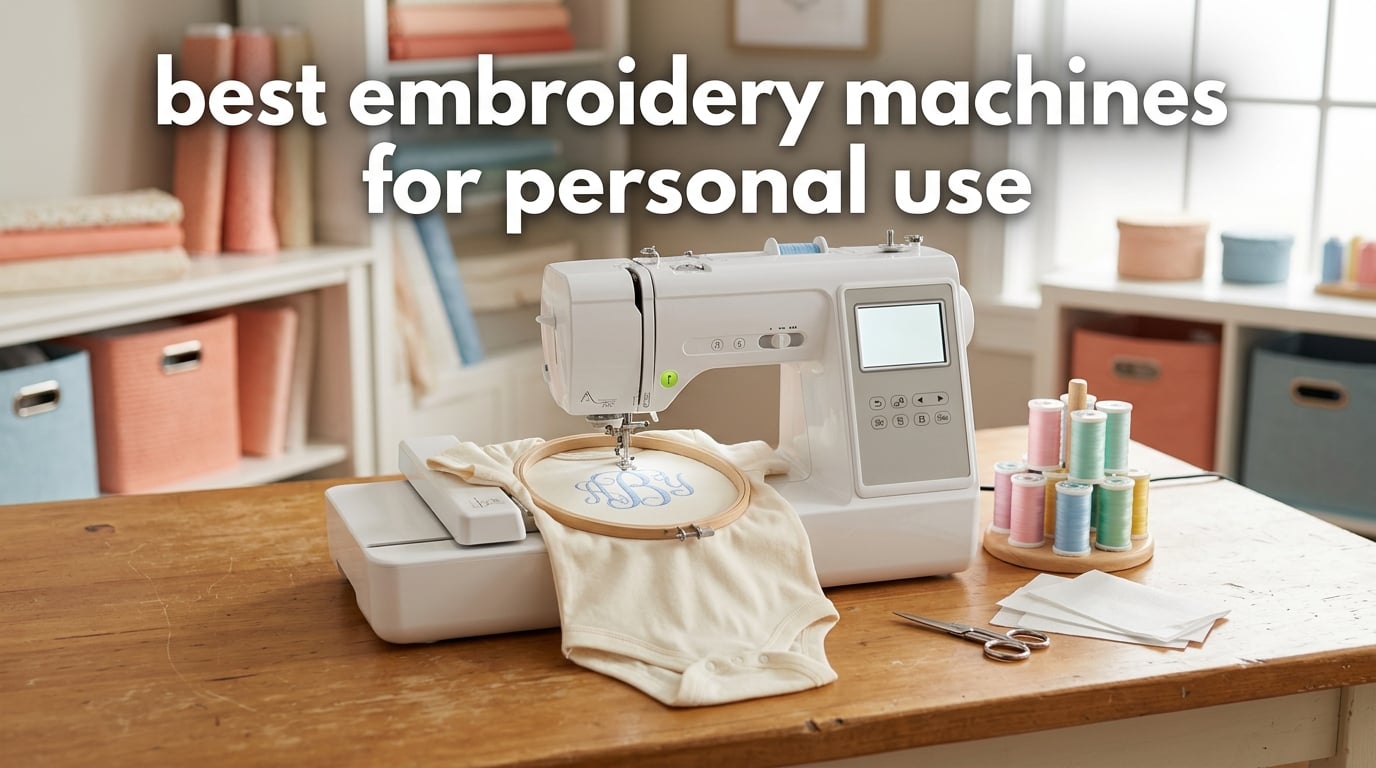 best embroidery machines for personal use
