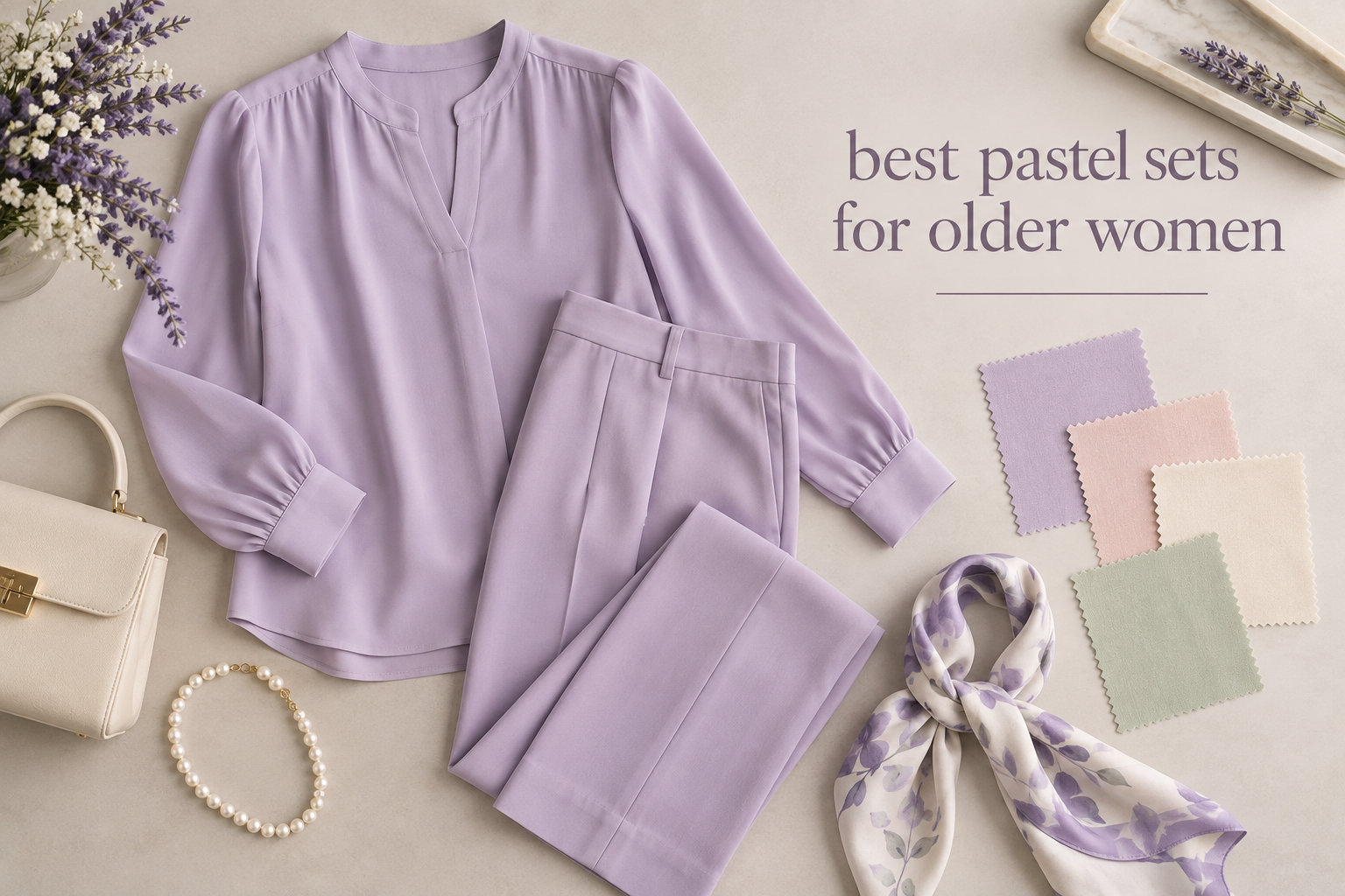 best pastel sets for older women