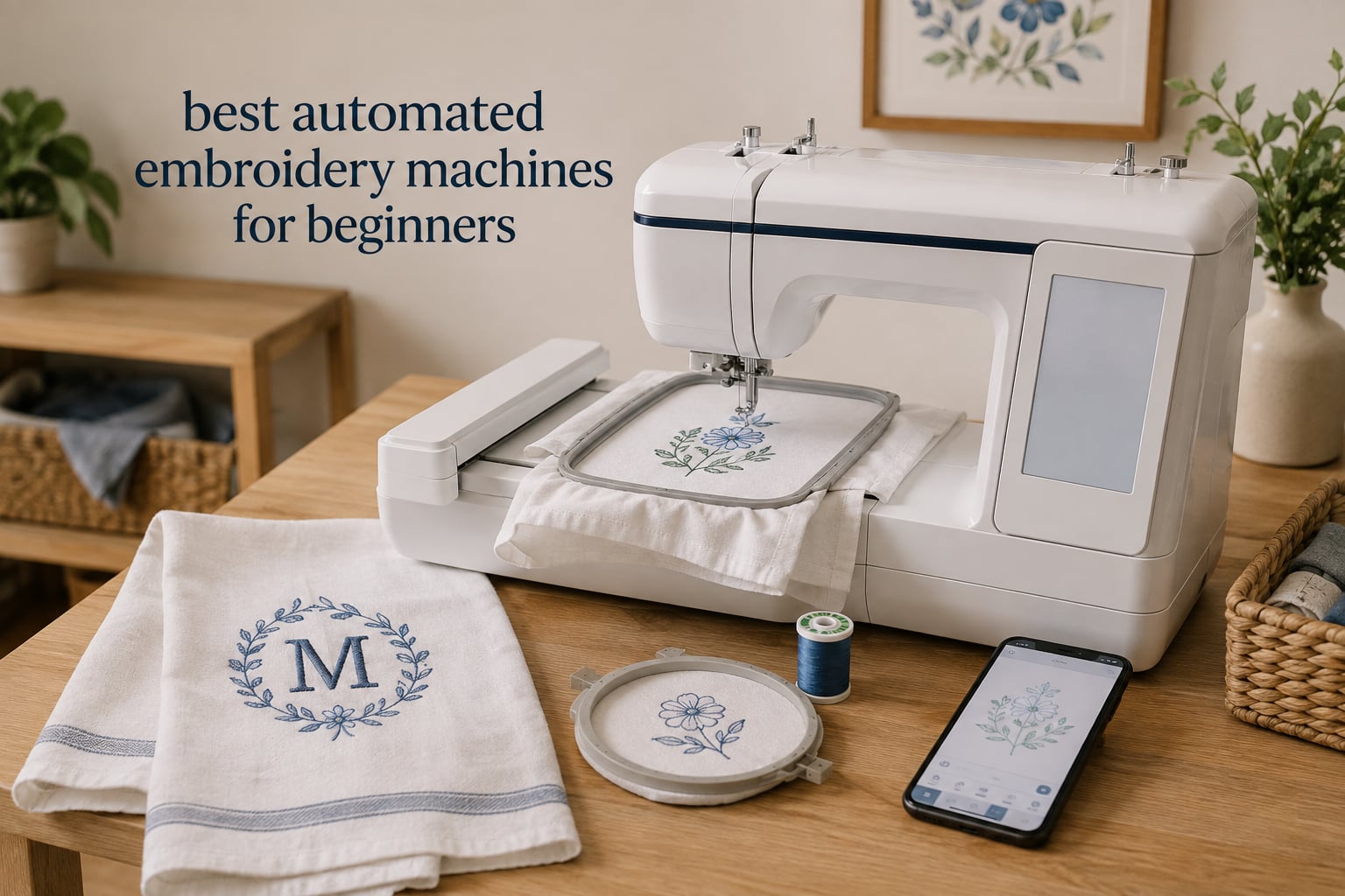 best automated embroidery machines for beginners