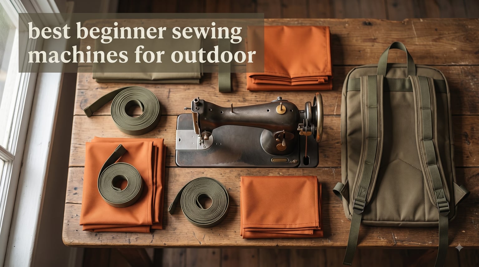 best beginner sewing machines for outdoor