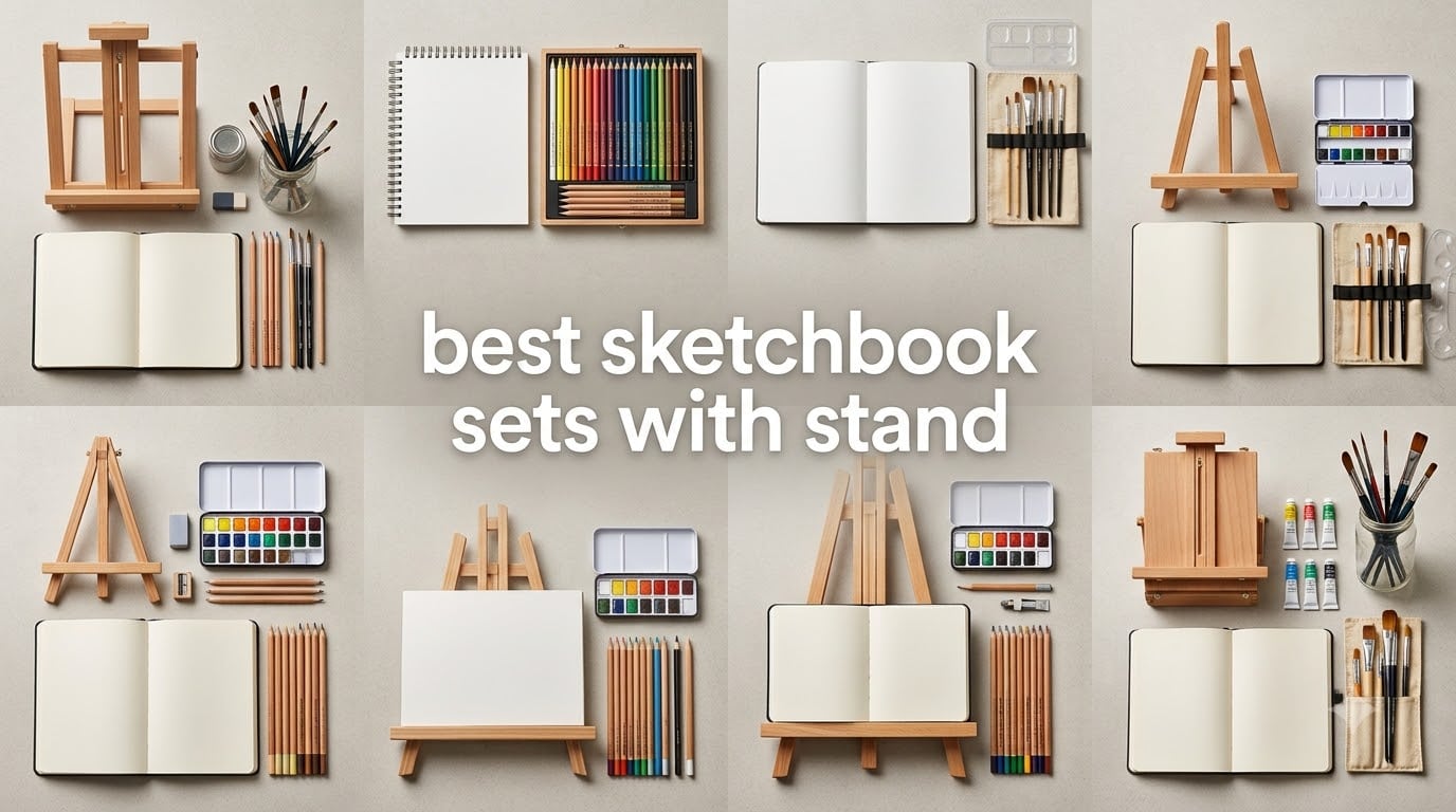 best sketchbook sets with stand