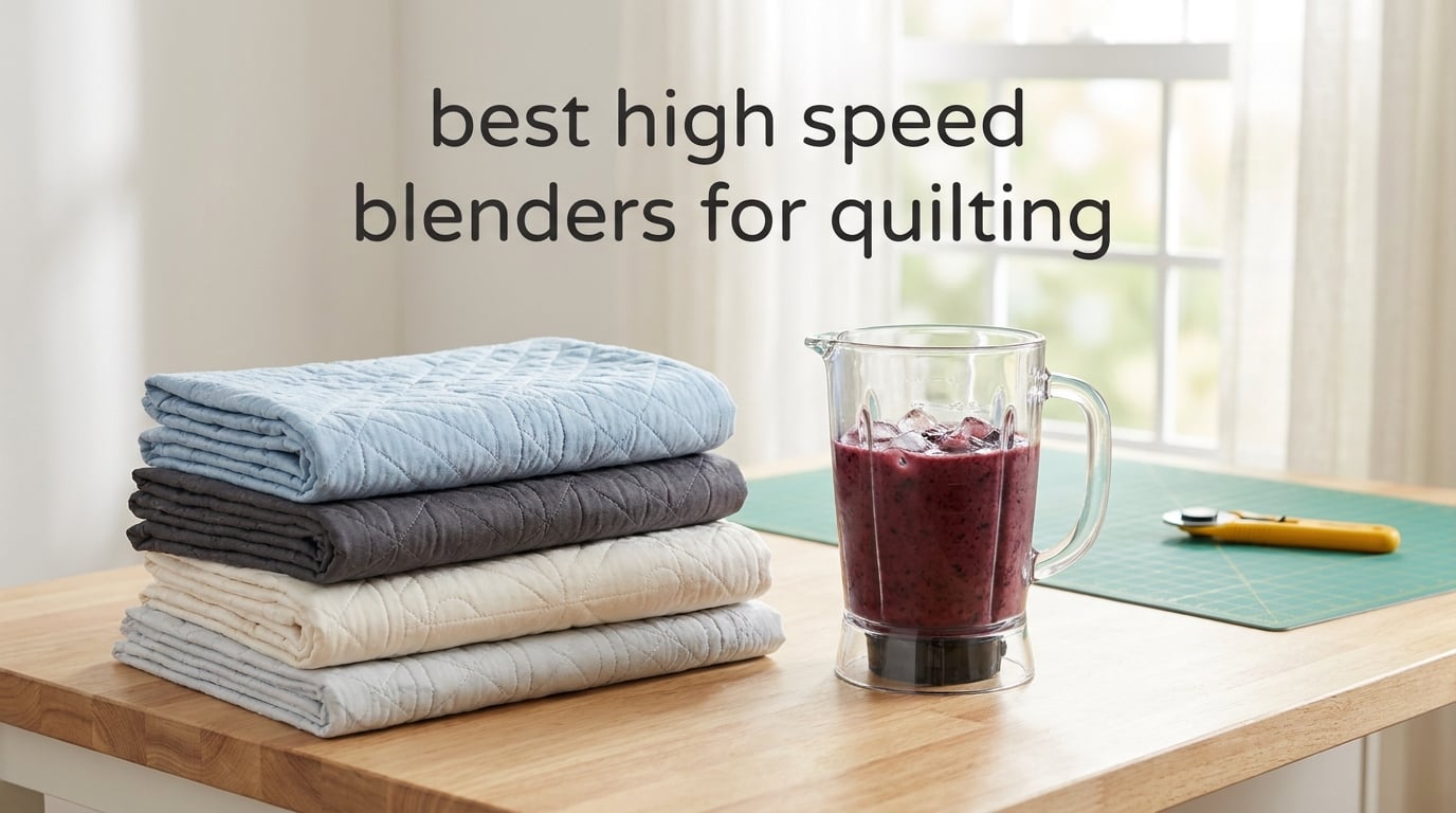 best high speed blenders for quilting