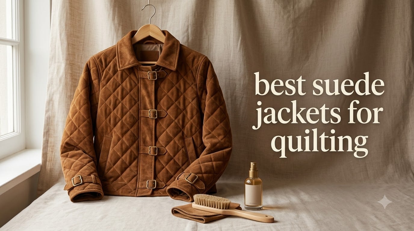best suede jackets for quilting