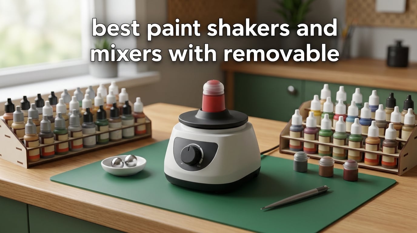 best paint shakers and mixers with removable