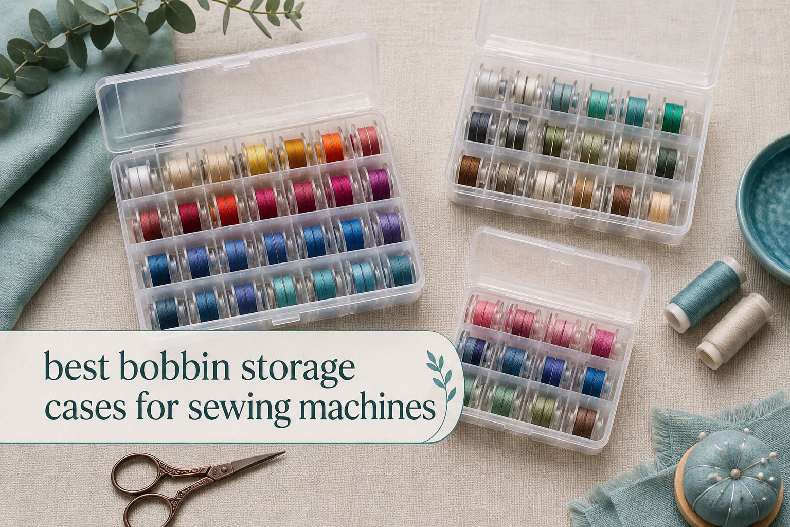 best bobbin storage cases for sewing machines