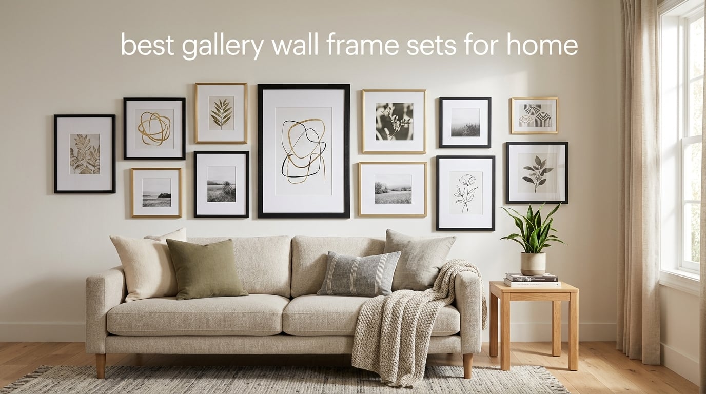 best gallery wall frame sets for home