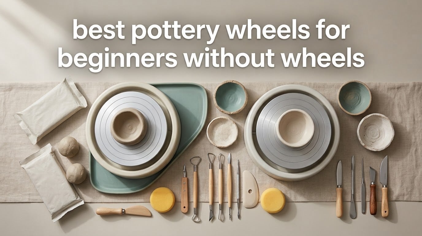 best pottery wheels for beginners without wheels