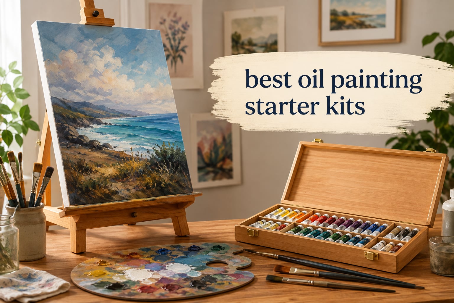 best oil painting starter kits
