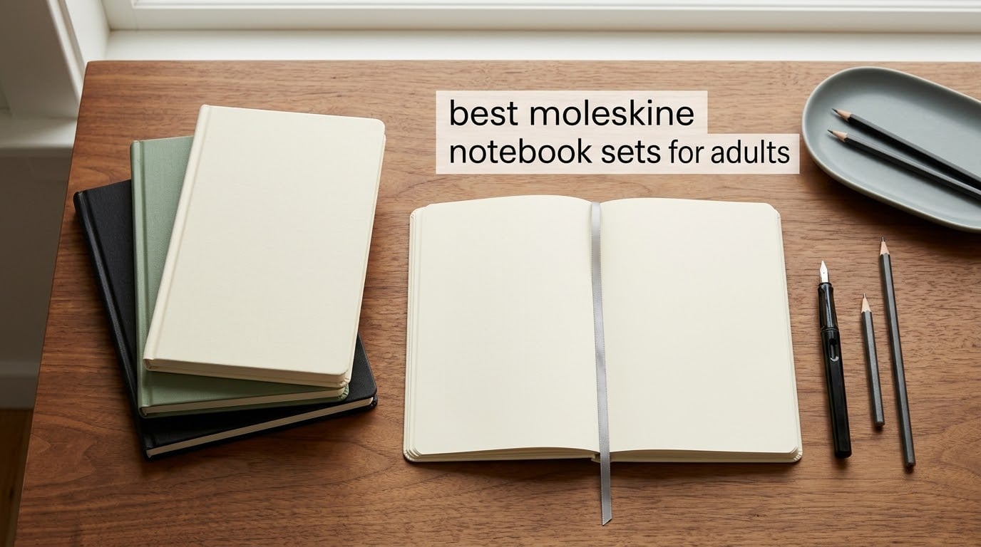 best moleskine notebook sets for adults