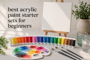 best acrylic paint starter sets for beginners