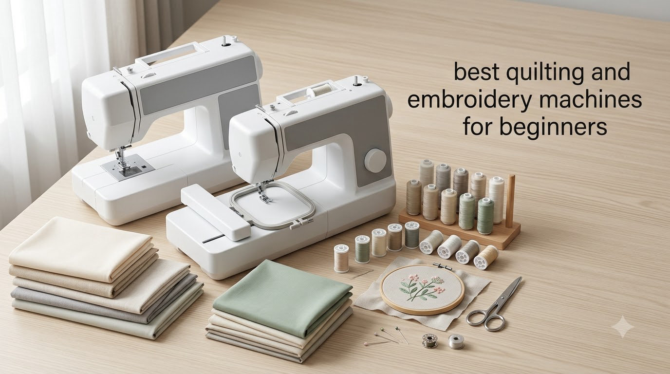 best quilting and embroidery machines for beginners