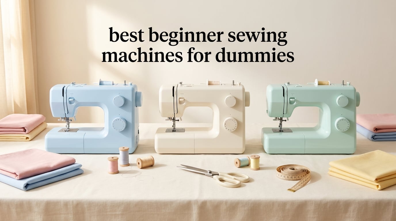 best beginner sewing machines for dummies