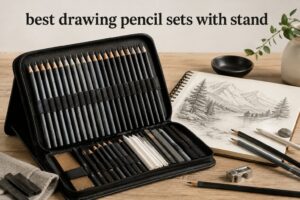 best drawing pencil sets with stand
