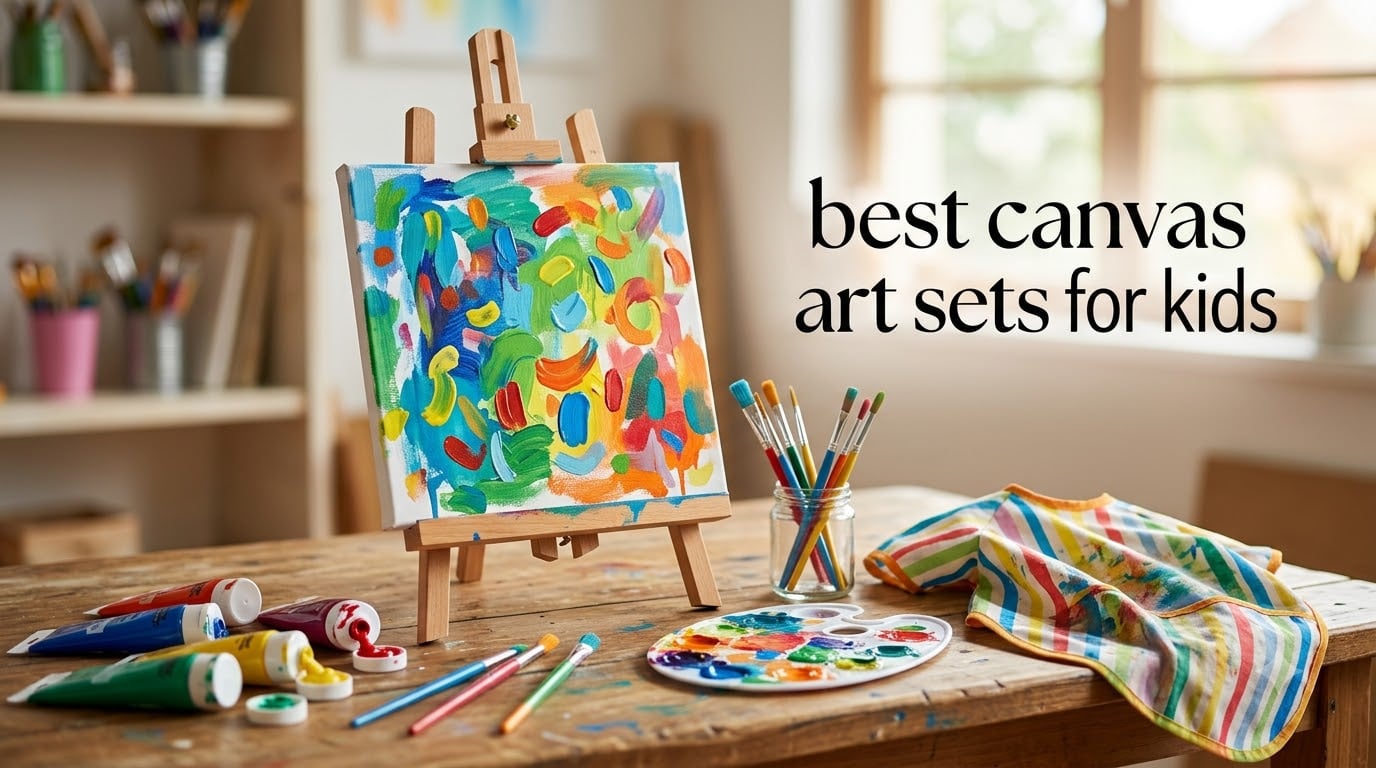 best canvas art sets for kids
