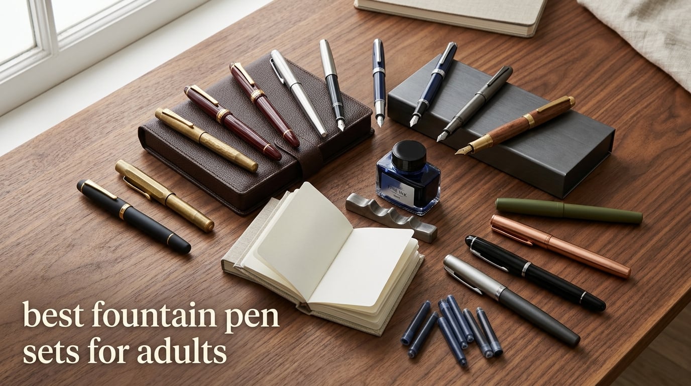 best fountain pen sets for adults