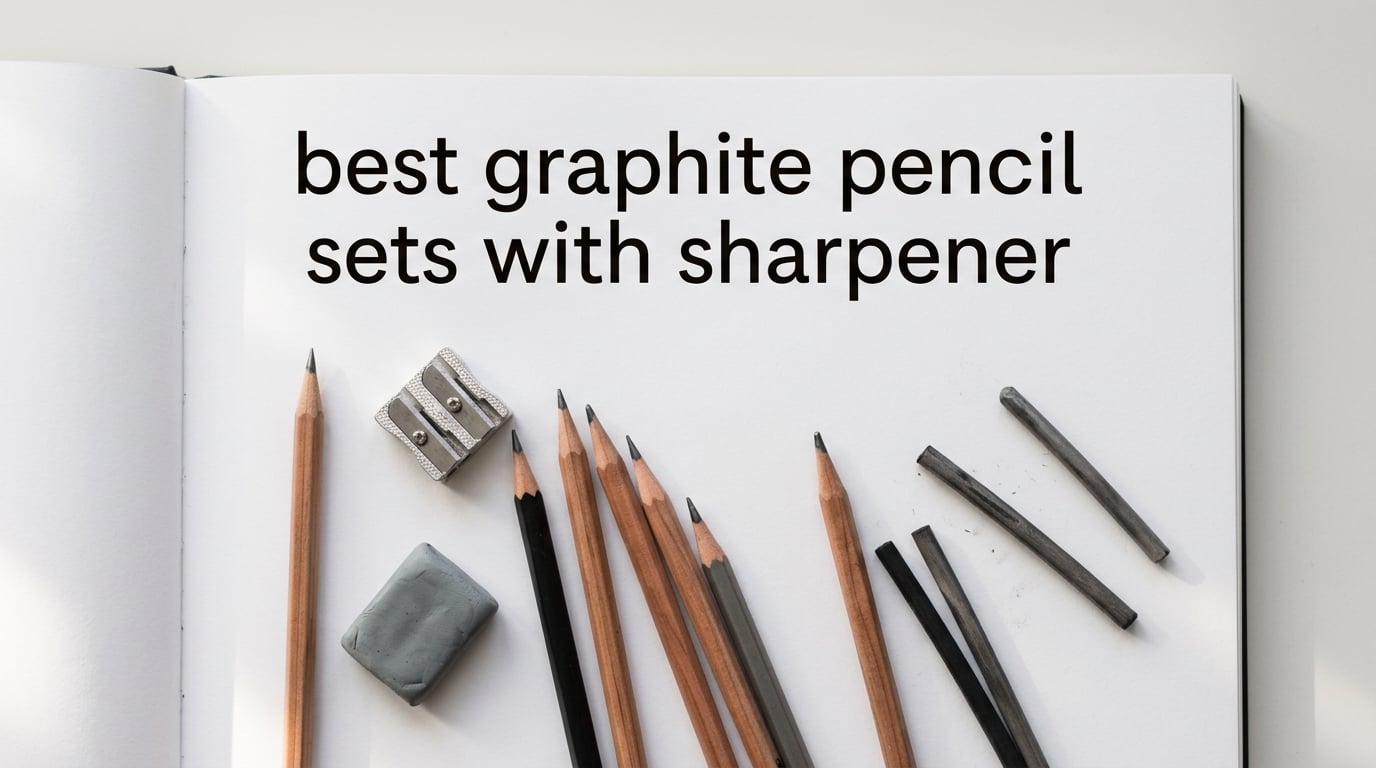 best graphite pencil sets with sharpener