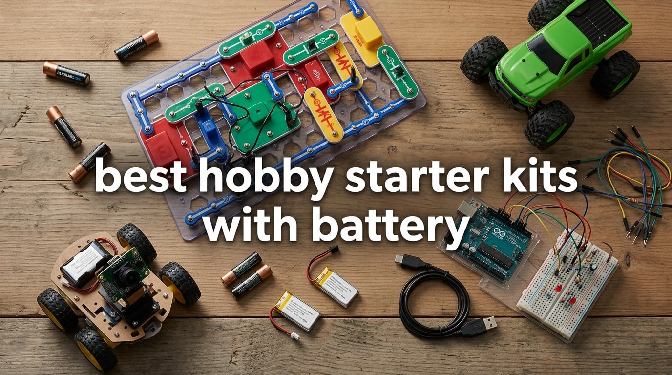best hobby starter kits with battery