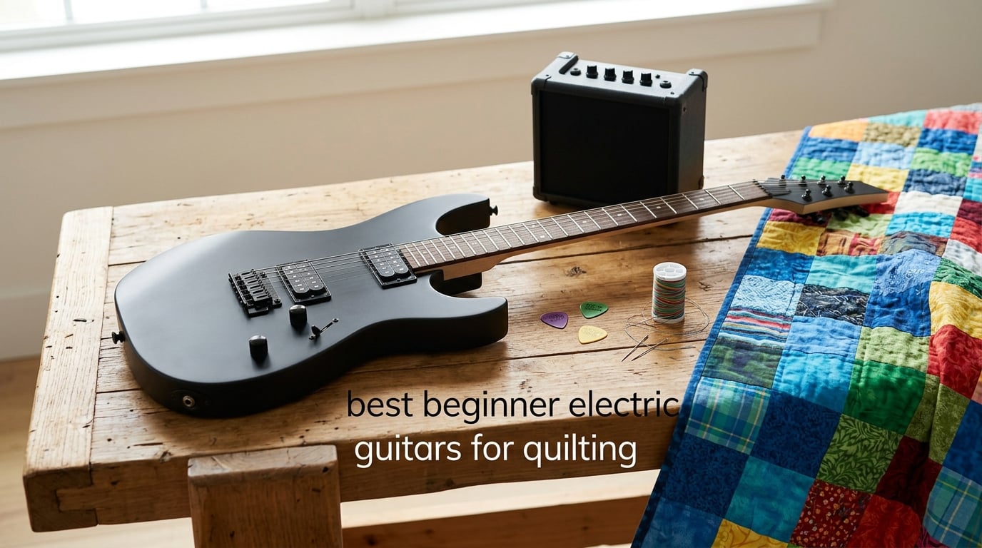 best beginner electric guitars for quilting