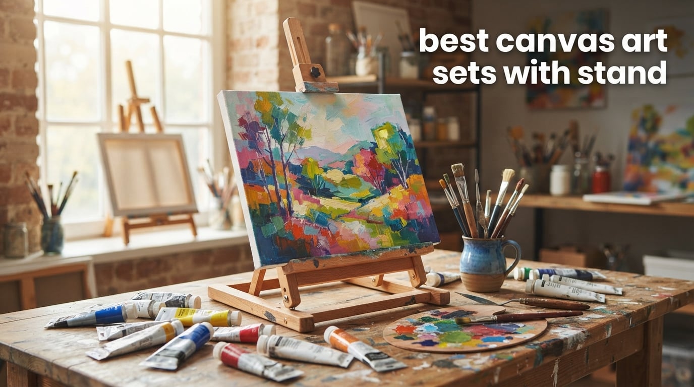 best canvas art sets with stand