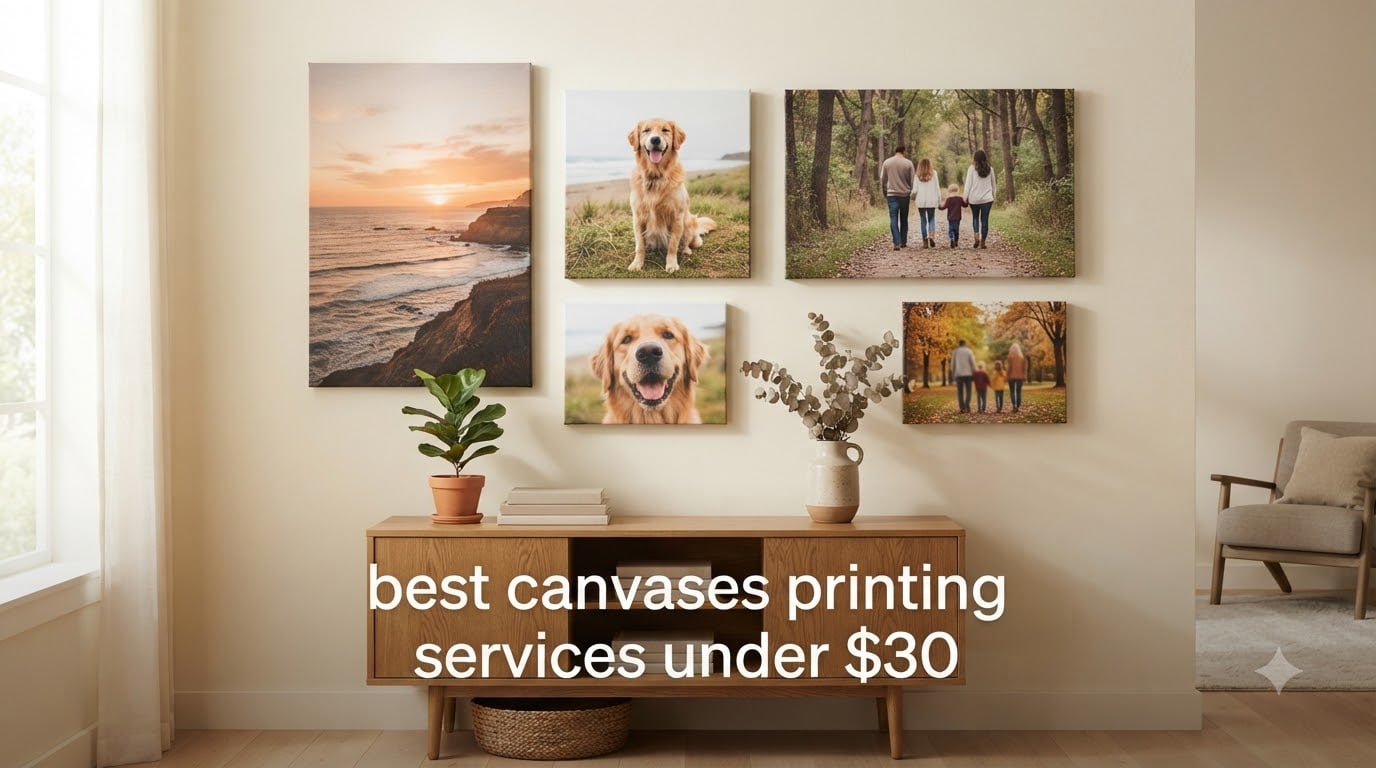 best canvases printing services under $30