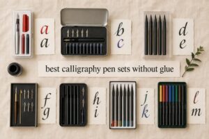 best calligraphy pen sets without glue