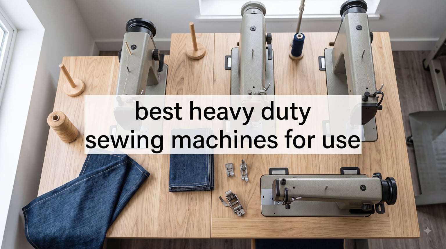 best heavy duty sewing machines for use
