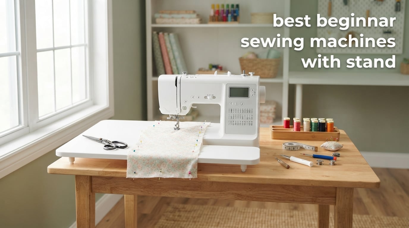 best beginner sewing machines with stand