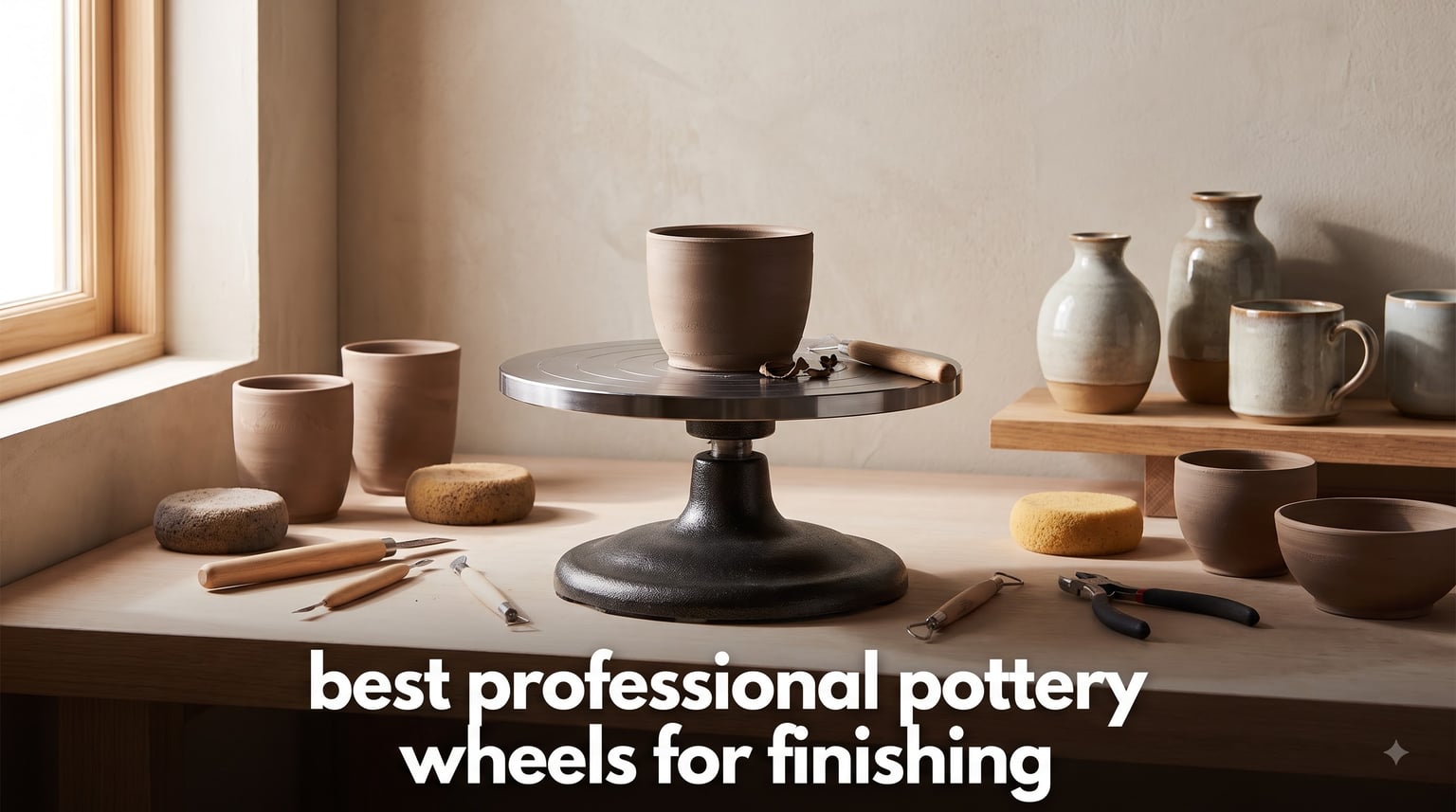 best professional pottery wheels for finishing