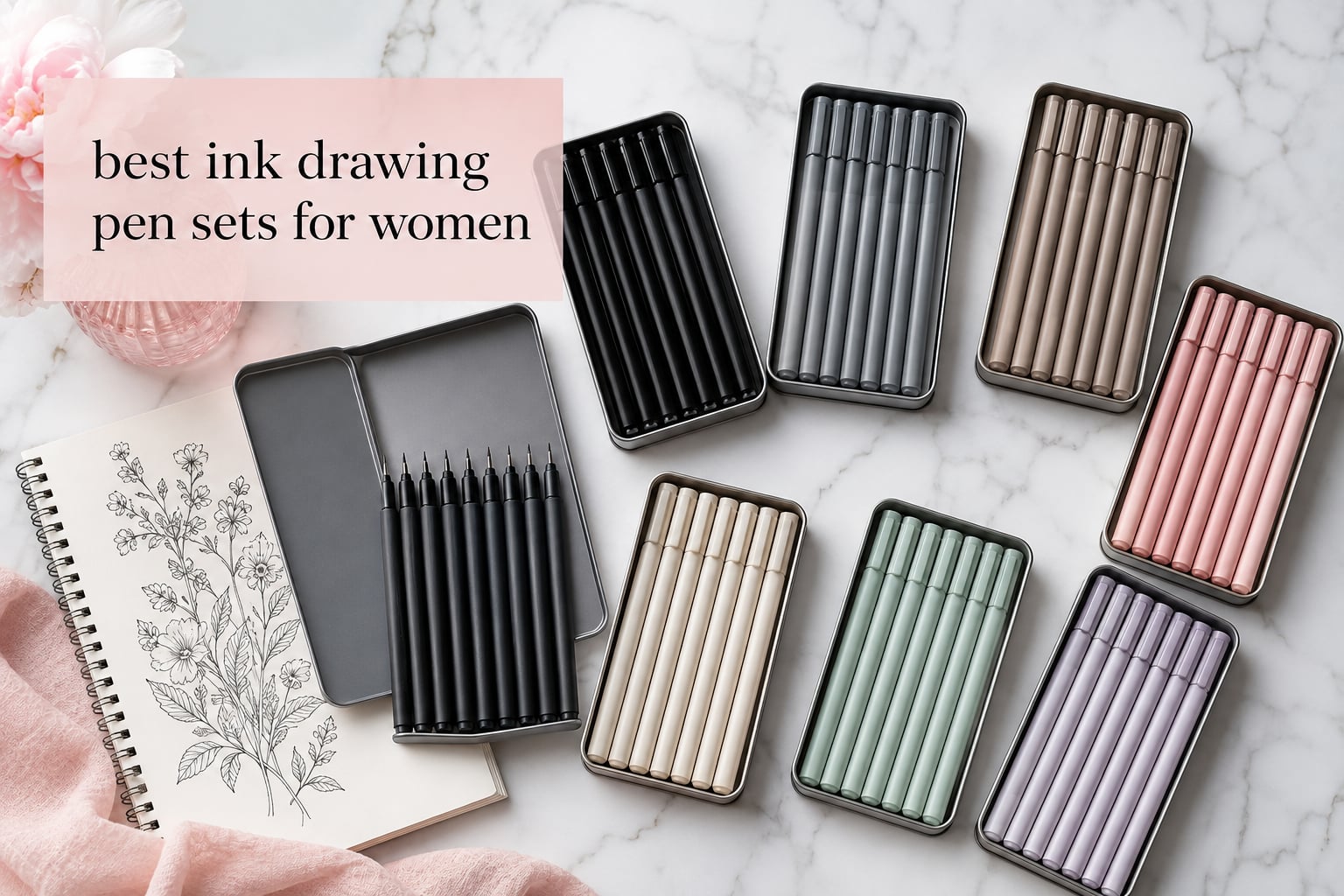 best ink drawing pen sets for women