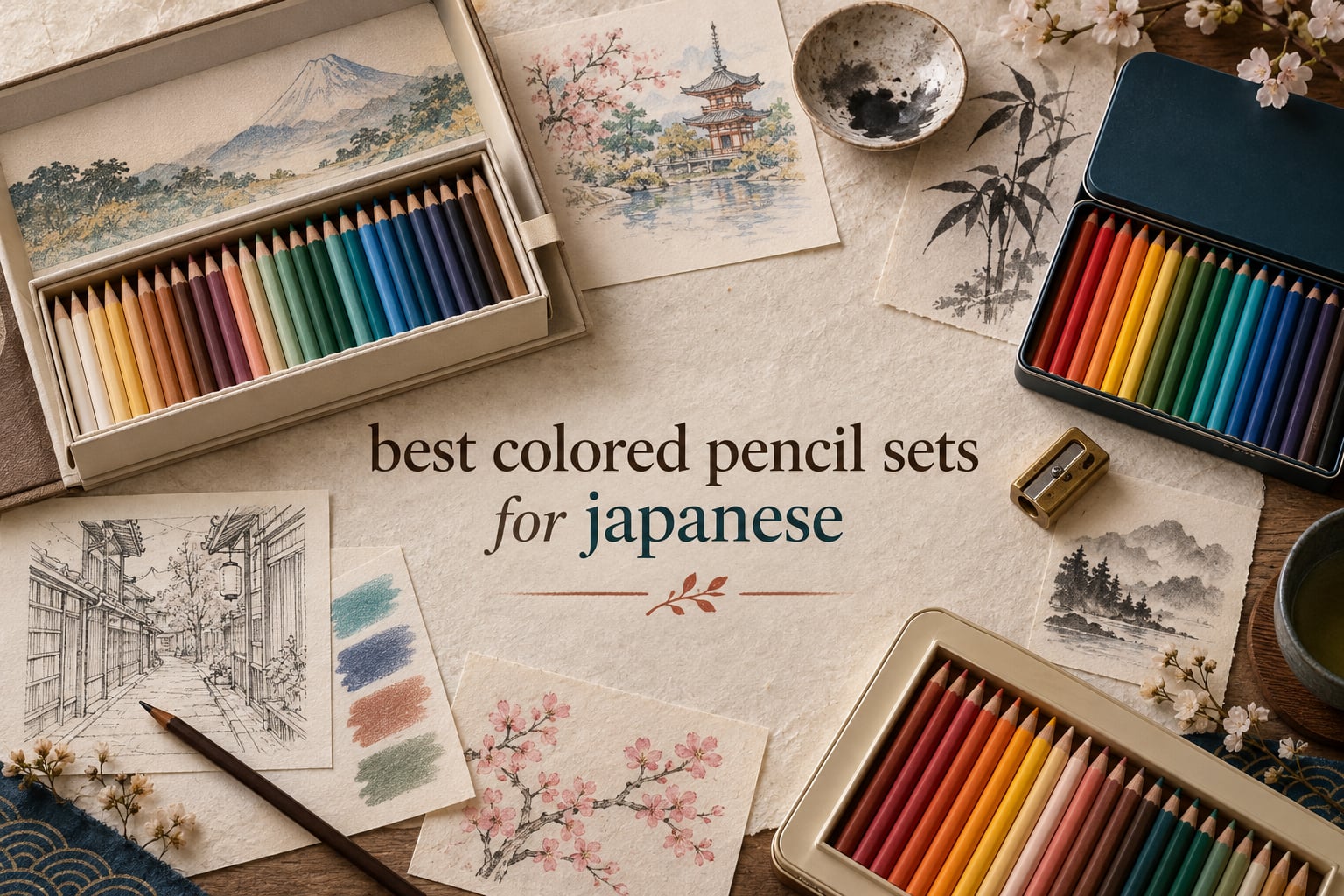 best colored pencil sets for japanese