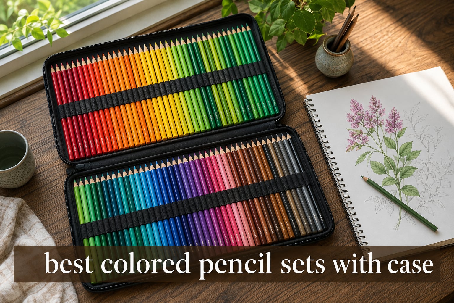 best colored pencil sets with case