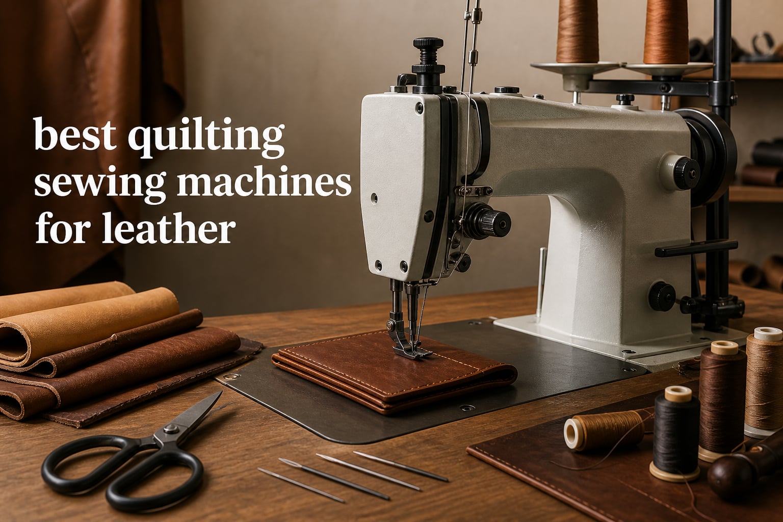 best quilting sewing machines for leather