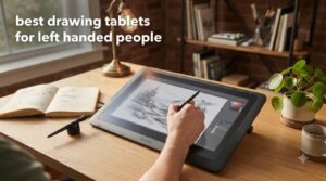 best drawing tablets for left handed people