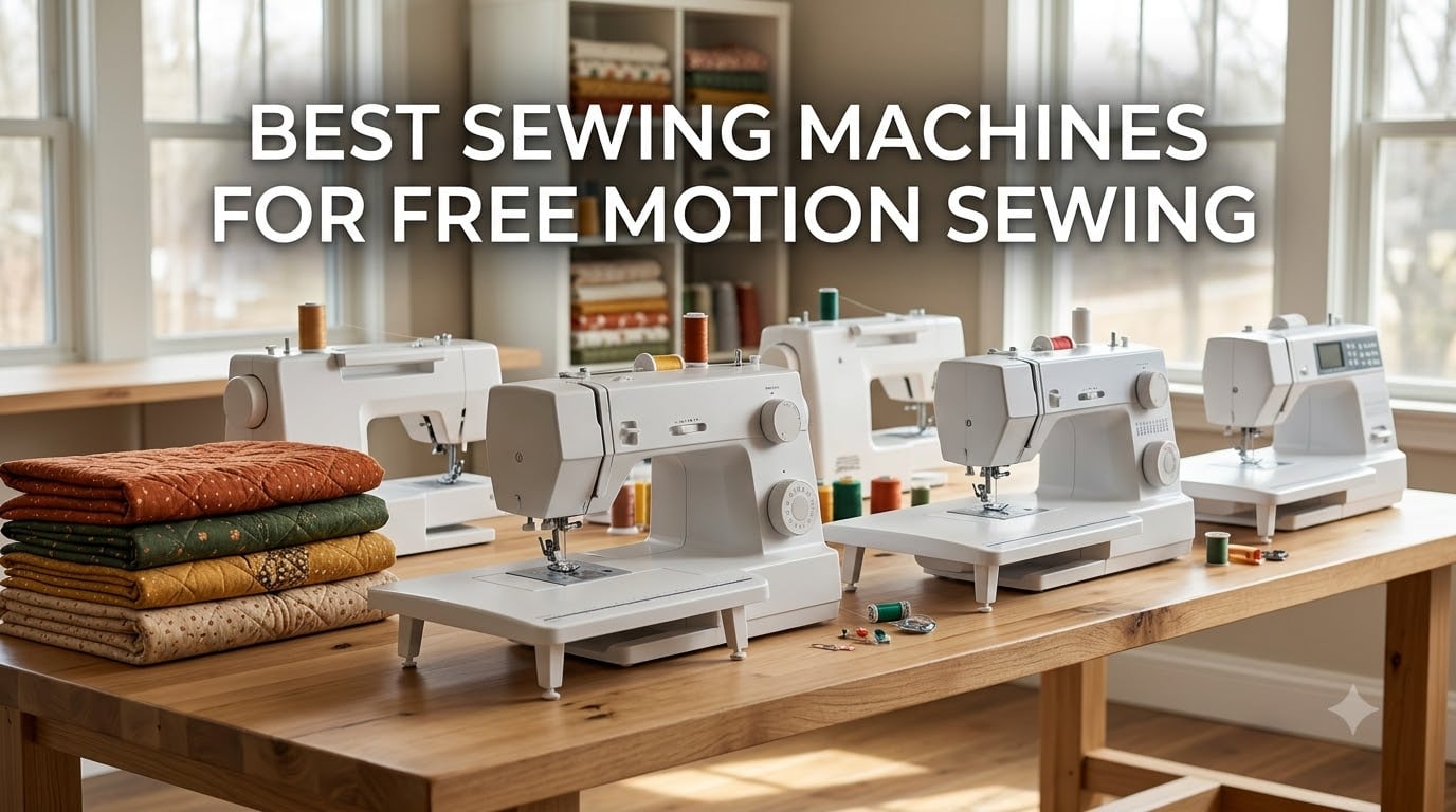 best sewing machines for free motion sewing