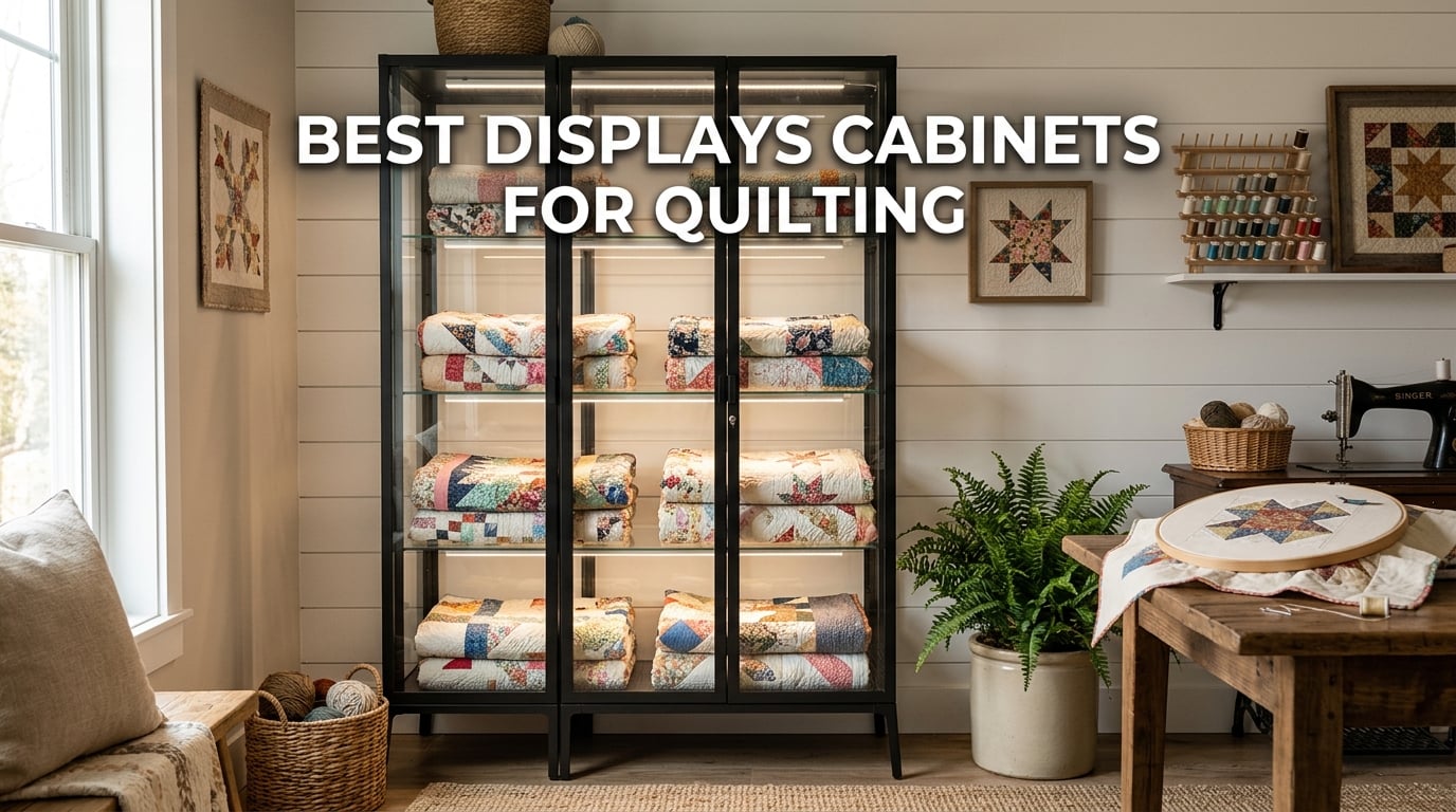 best displays cabinets for quilting
