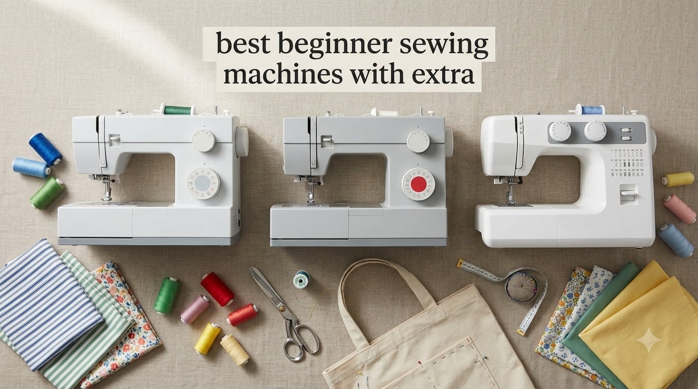 best beginner sewing machines with extra