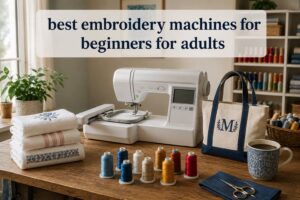 best embroidery machines for beginners for adults