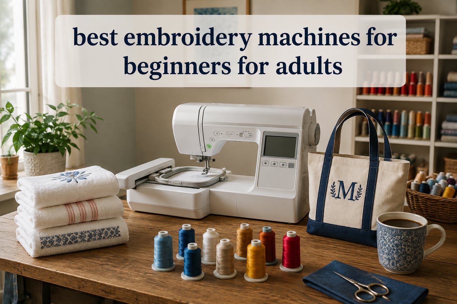 best embroidery machines for beginners for adults