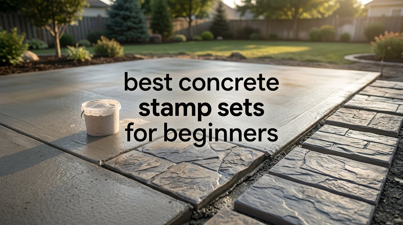 best concrete stamp sets for beginners