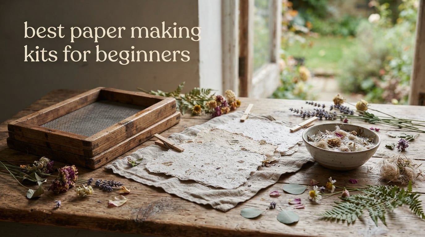 best paper making kits for beginners