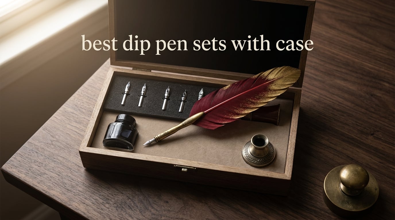 best dip pen sets with case