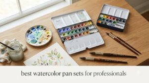 best watercolor pan sets for professionals