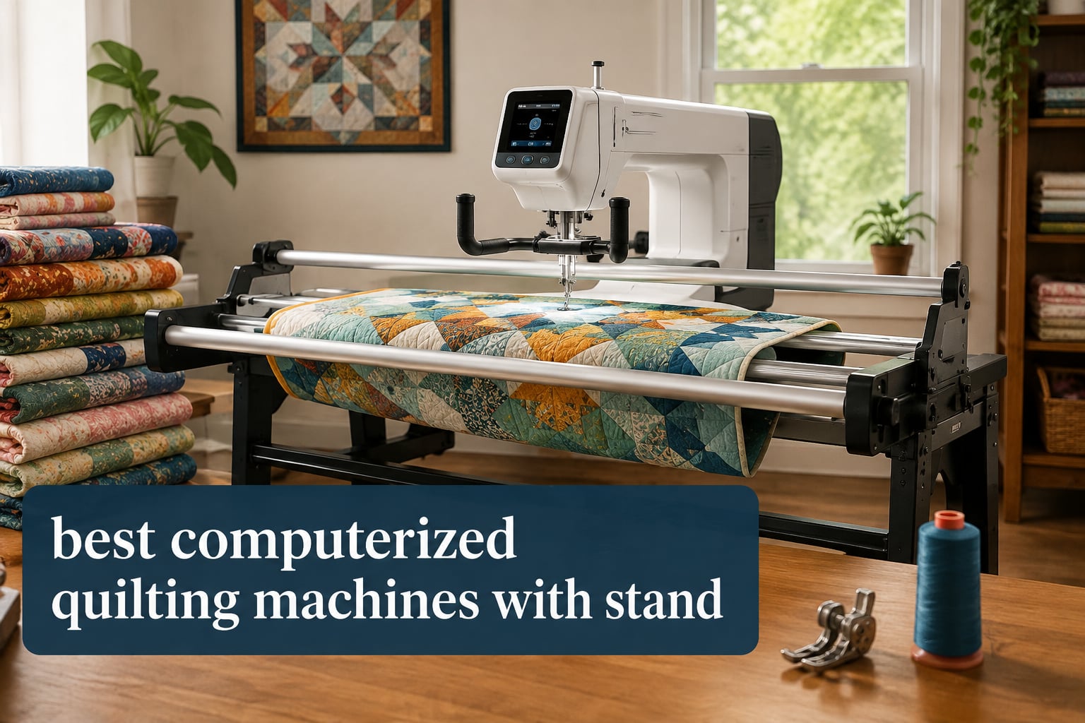 best computerized quilting machines with stand