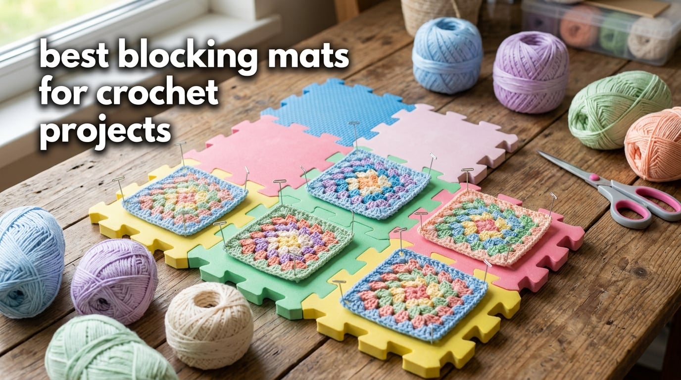 best blocking mats for crochet projects