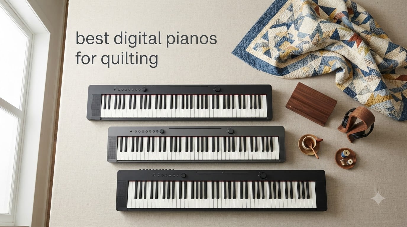best digital pianos for quilting